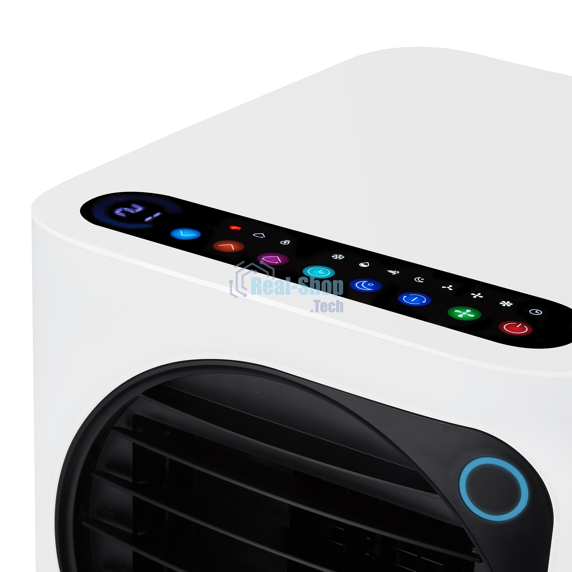 Кондиционер мобильный Ballu Eclipse BPAC-10 EPW/N6 10000 BTU, 24 м², 50 дБ, охлаждение, осушение, белый