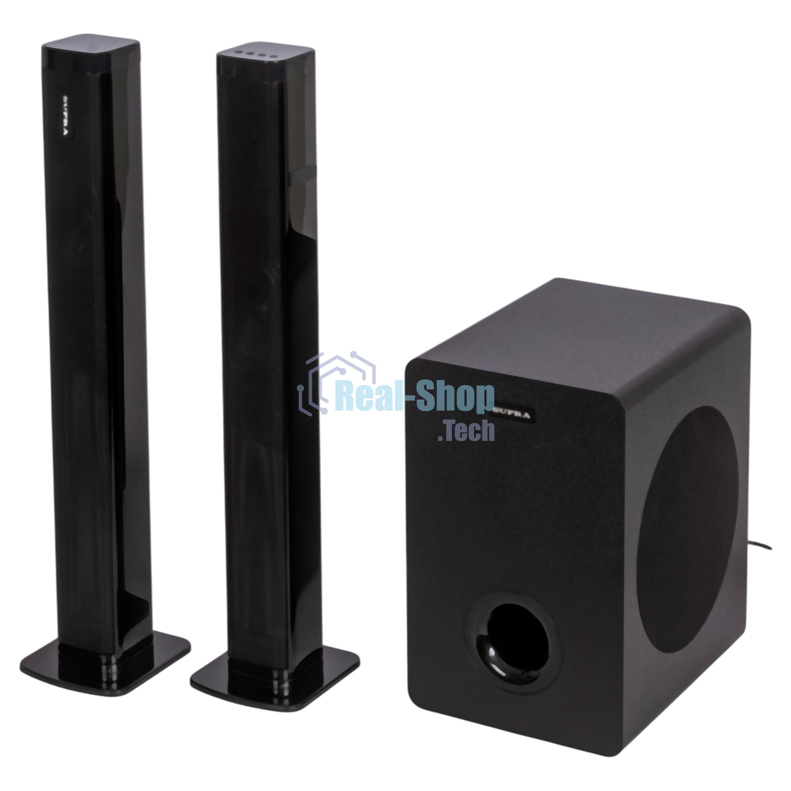 Саундбар Supra SSB-212 2.1 200Вт+400Вт черный