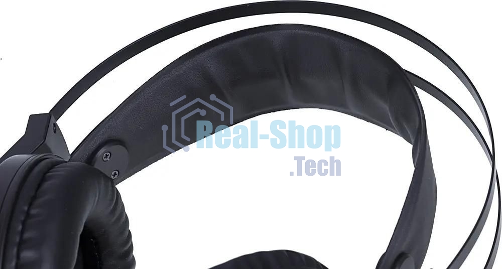 Гарнитура проводная с микрофоном A4 Bloody J437 черный 1.8м мониторные USB оголовье (J437)