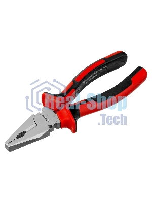 Плоскогубцы Matrix NICKEL 180 мм, никелированные, двухкомпонентные рукоятки