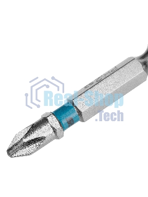 Бита Gross PH2х50 мм, сталь S2, шестигр., отрывн., 10 шт.