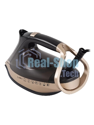 Утюг Polaris PIR-3225 AK WIFI IQ HOME черный/золотой, 3200 Вт, 120 г/мин, 270 г/мин, 450 мл