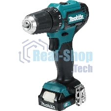 Дрель-шуруповерт Makita DF333DSAX6, 12 В, 2 Ач, 30 Нм, бесщеточный