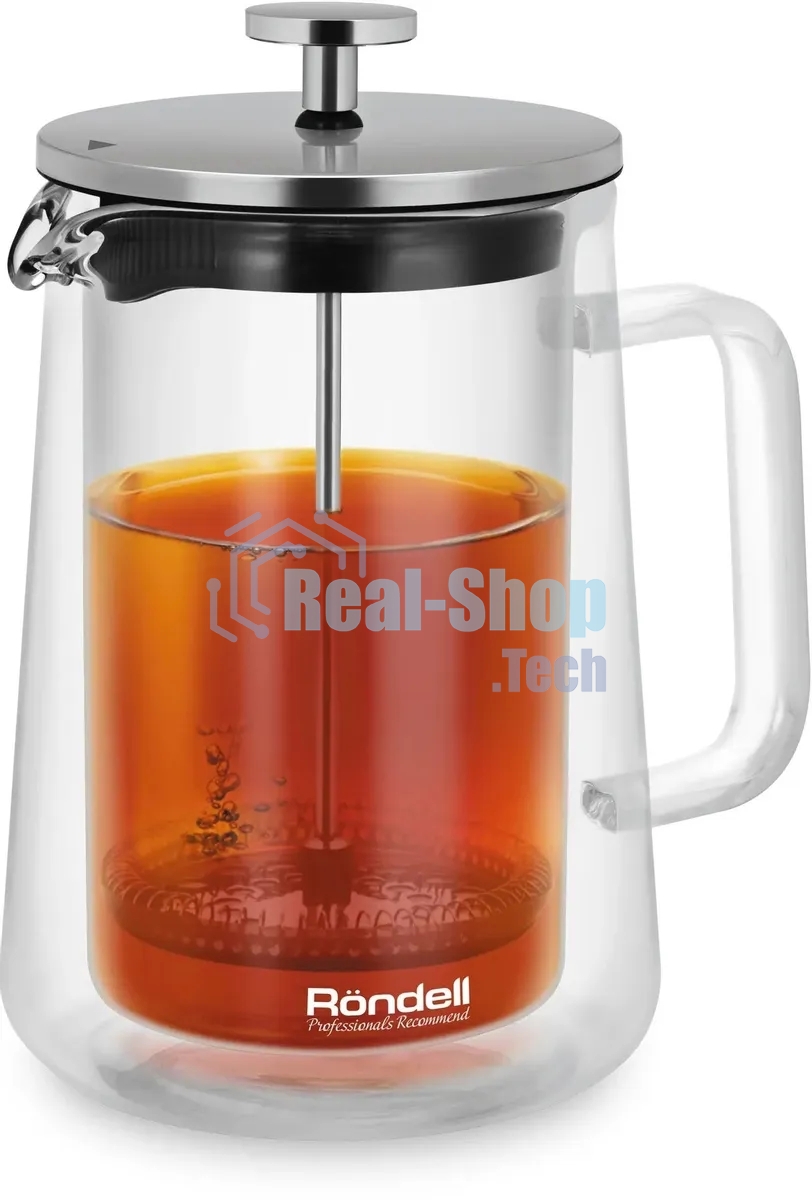Френч-пресс с двойными стенками 0,6 л Rondell RDS-1823 Eletto