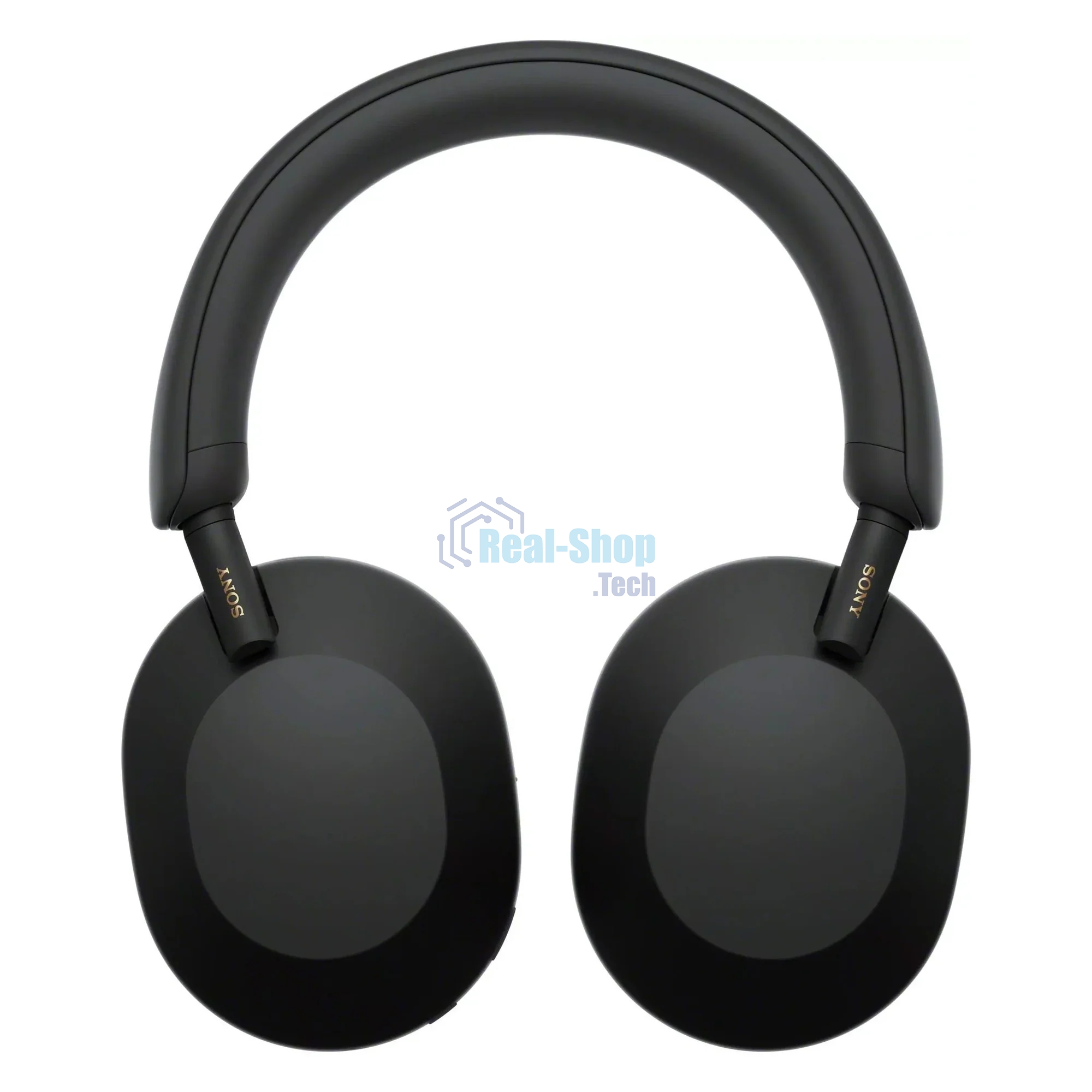 Беспроводные/проводные наушники Sony WH-1000XM5 черный, полноразмерные, Bluetooth + проводной, активное шумоподавление, до 30 ч