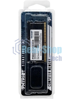 Оперативная память Patriot Signature, DDR5, 8GB (1x8 GB), 5600 MHz, CL46, SO-DIMM