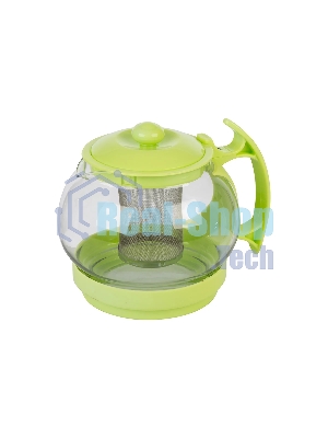 Чайник заварочный Mallony Decotto-1100 с пластик ручкой, фильтр из нерж ст, 1,1 л