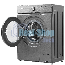 Стиральная машина Бирюса WM-SM510/08 M металлик, загрузка фронтальная 5кг, 1000 об/мин., класс: A+++