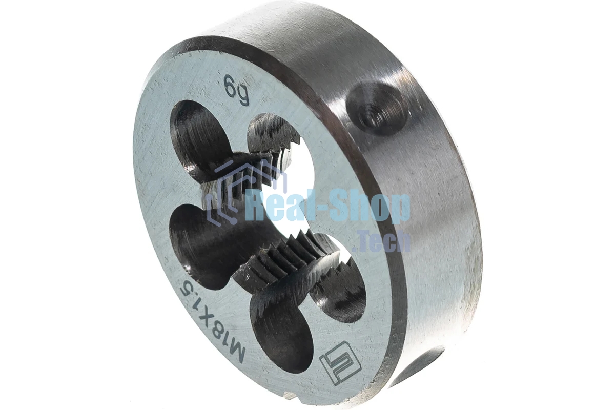 Плашка Сибртех М18x1,5 мм