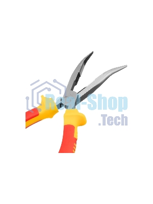 Длинногубцы Matrix изогнутые insulated 200 мм, двухкомпонентные рукоятки