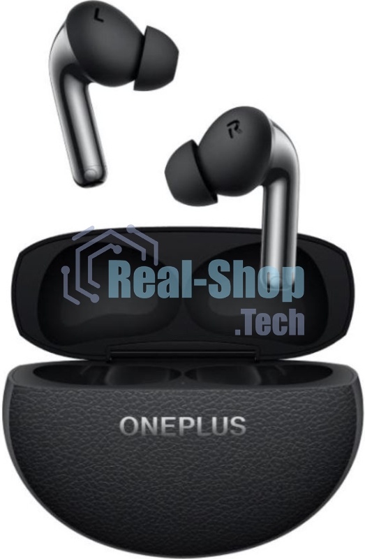 Наушники TWS OnePlus Buds Pro 3 E512A черный, внутриканальные, Bluetooth, активное шумоподавление, беспроводная зарядка, до 10 ч