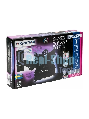 Кронштейн Kromax CASPER-203 черный, 20