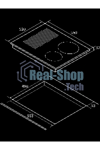 Индукционная варочная панель Hiberg i-MS 6049 W