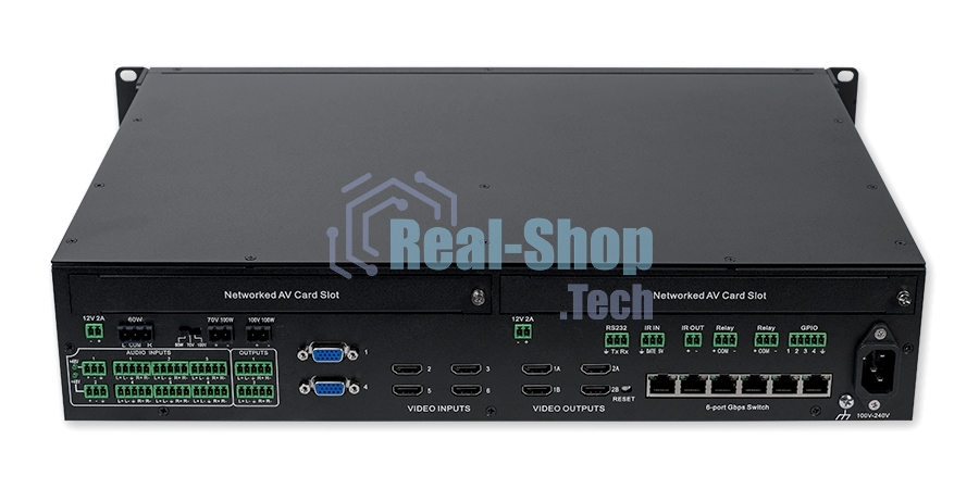 Сетевой презентационный коммутатор AMX NMX-PRS-N7142-23