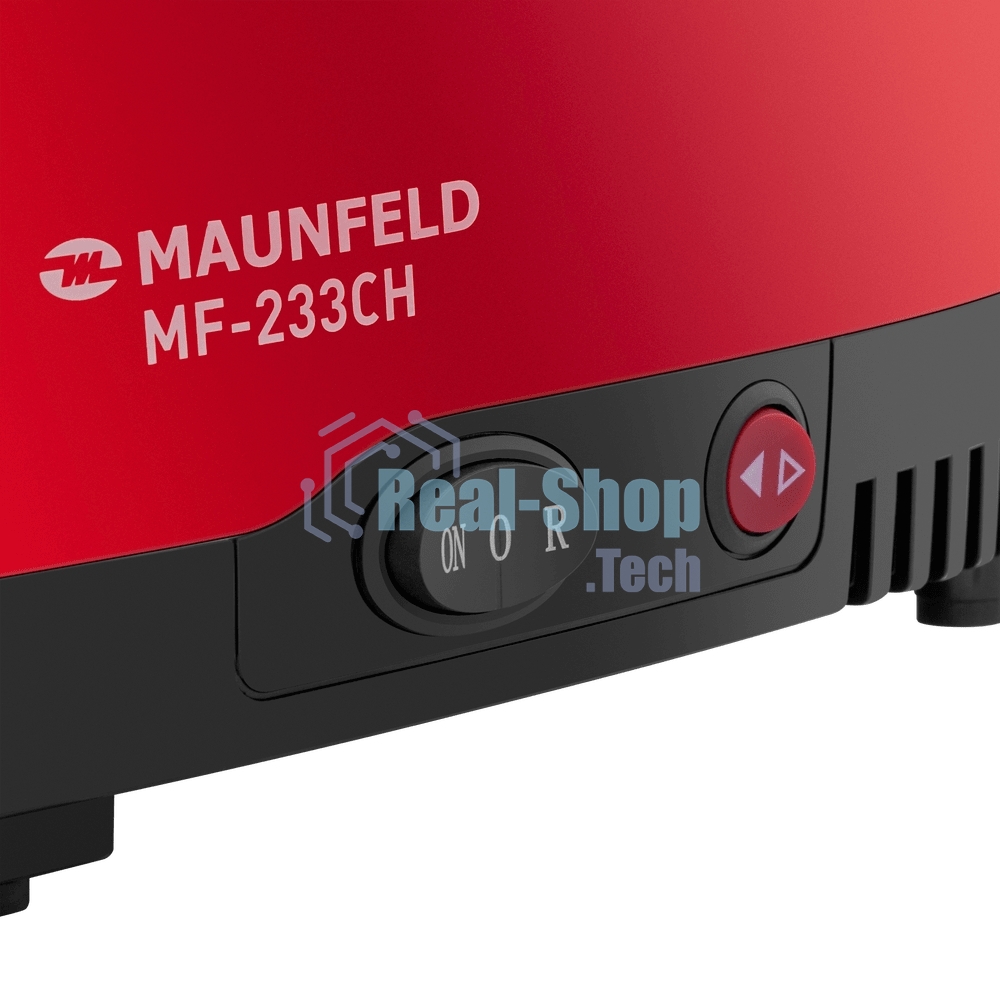 Мясорубка электрическая Maunfeld MF-233CH красный, 1360 Вт