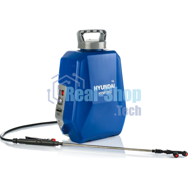 Опрыскиватель Hyundai HYSP 1212 аккум. ранц. 12л голубой/серый