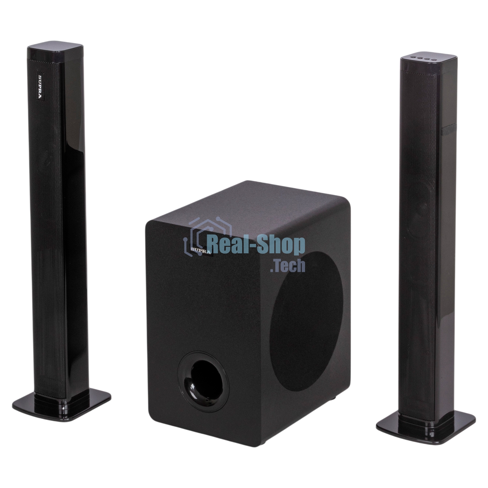 Саундбар Supra SSB-212 2.1 200Вт+400Вт черный