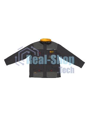 Куртка профессиональная рабочая Denzel 65% полиэстер 35% хлопок, XL