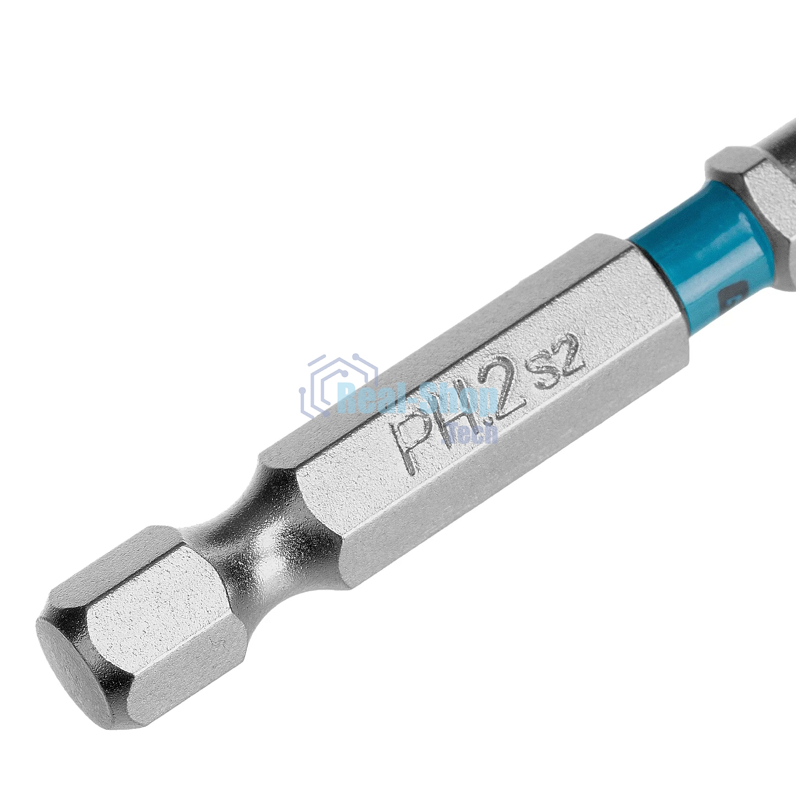 Бита Gross PH2х50 мм, сталь S2, шестигр., отрывн., 10 шт.