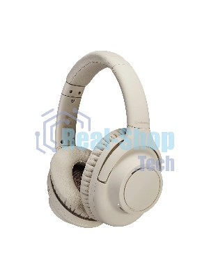 Гарнитура мониторные Audio-Technica ATH-S300BT бежевый беспроводные bluetooth оголовье (ATH-S300BT BG)