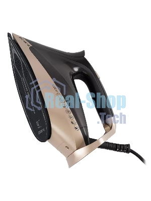 Утюг Polaris PIR-3225 AK WIFI IQ HOME черный/золотой, 3200 Вт, 120 г/мин, 270 г/мин, 450 мл