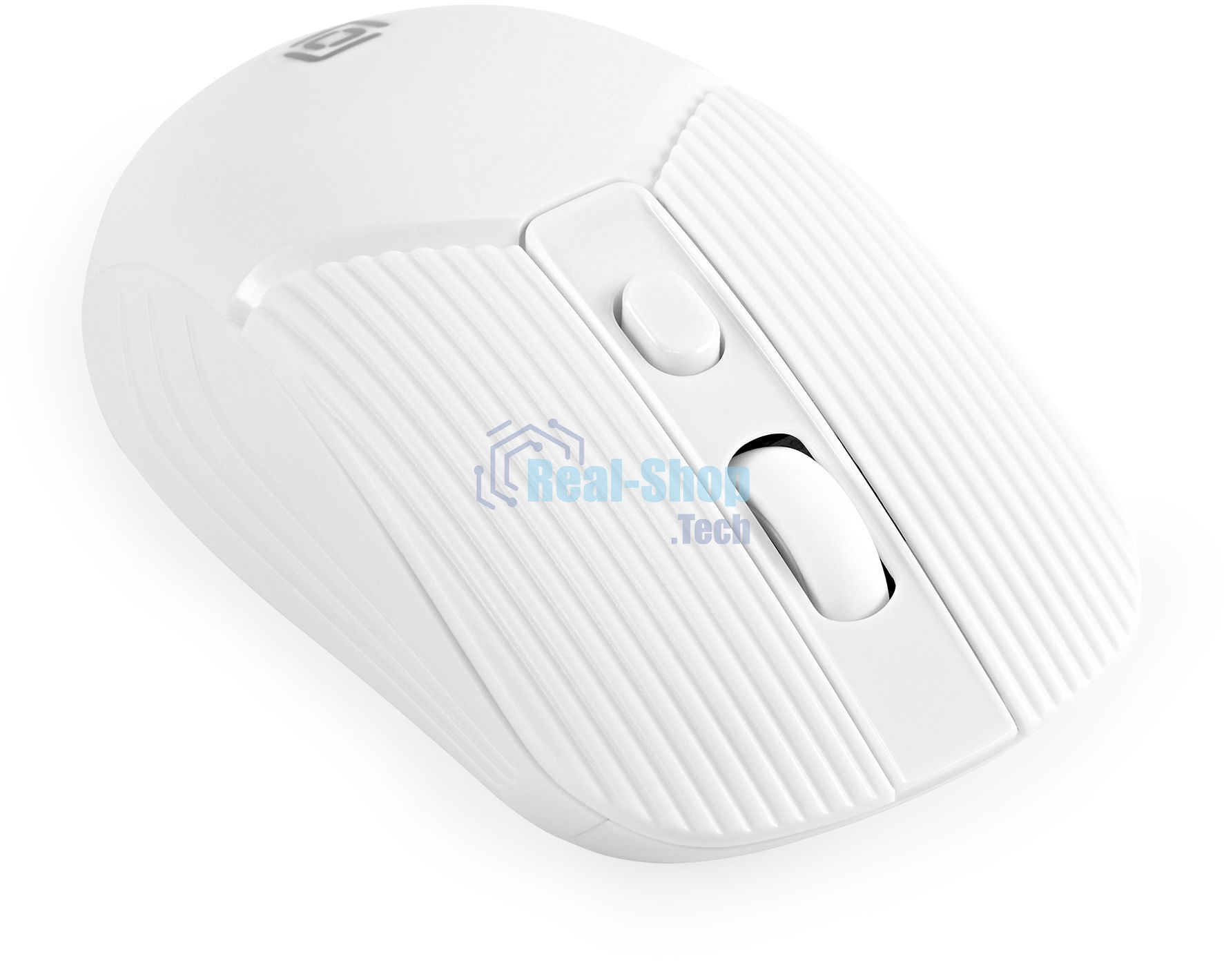 Мышь беспроводная Oklick 509MW белый, 1600 dpi, радиоканал, USB, кнопки - 4
