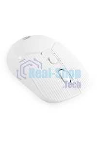 Мышь беспроводная Oklick 509MW белый, 1600 dpi, радиоканал, USB, кнопки - 4