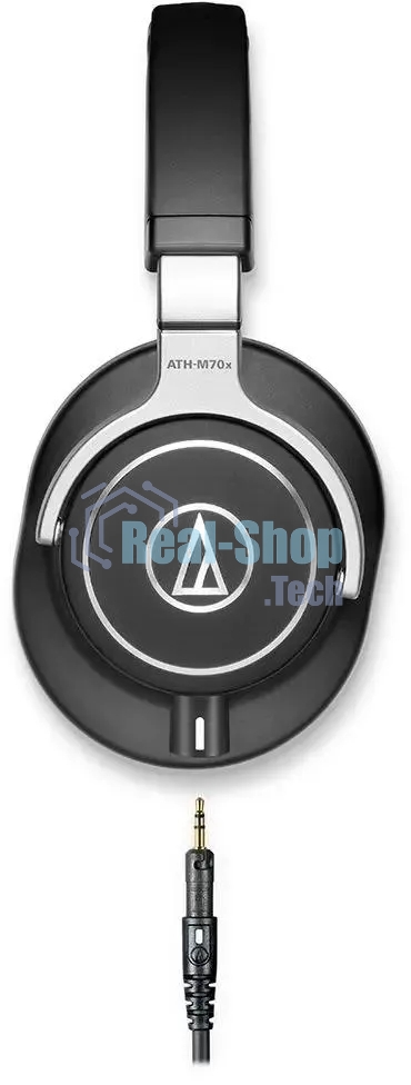 Проводные наушники Audio-Technica ATH-M70x черный, полноформатные