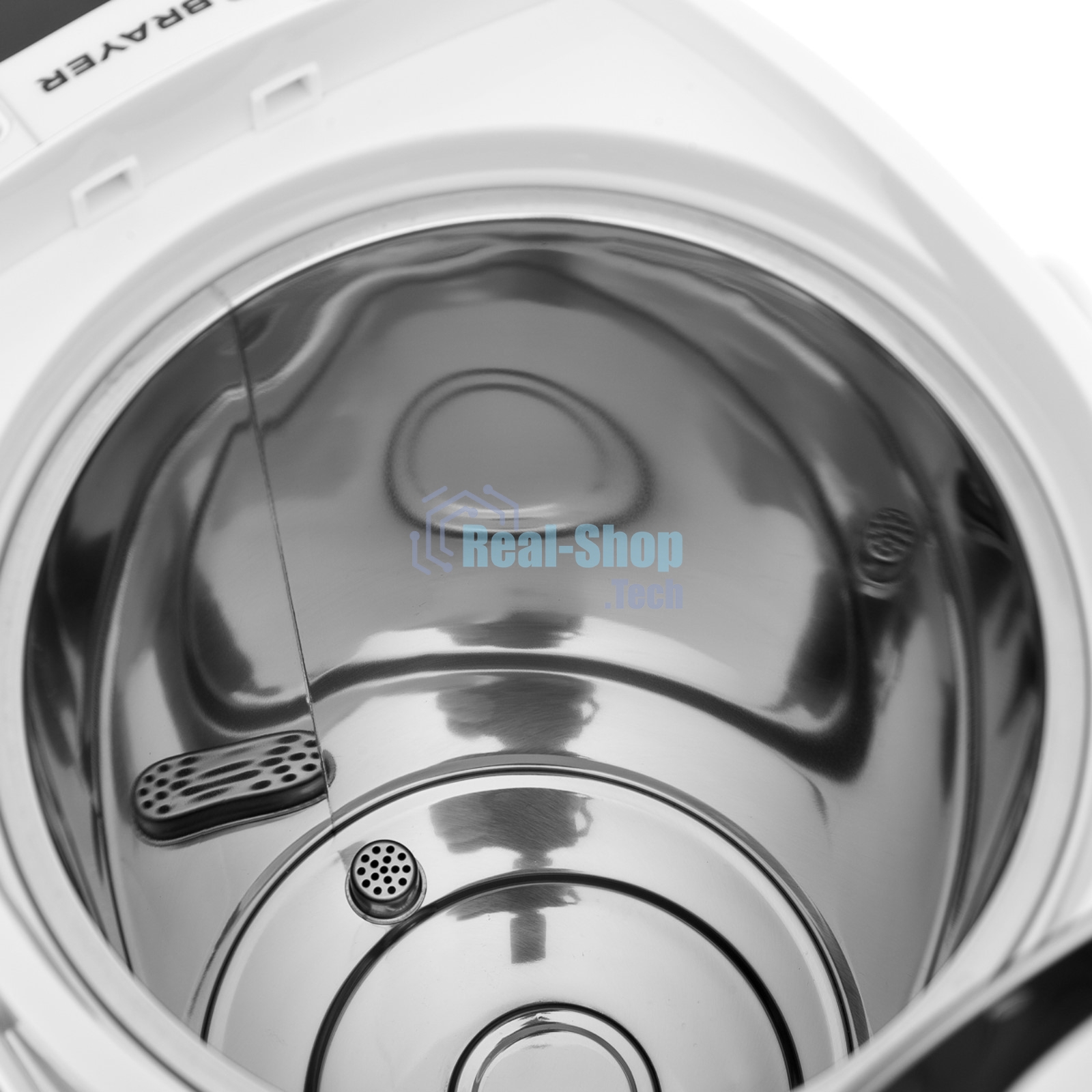 Термопот BRAYER 1091BR-WH, 1450 Вт, 5,5 л, 2 спос.подач.воды, LCD-дисп, поддерж.темпер,блокировка