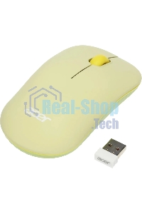 Мышь беспроводная Acer OMR205 зеленый/желтый, 1200 dpi, радиоканал, USB, кнопки - 3