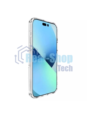 Чехол Nature TPU Pro Magnetic Case, белый, (AP IP15 Plus)