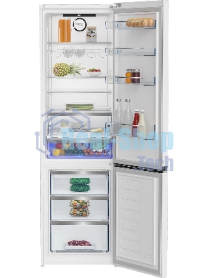 Холодильник Beko B5RCNK403ZW белый двухкамерный 257/100л морозилка снизу, No Frost