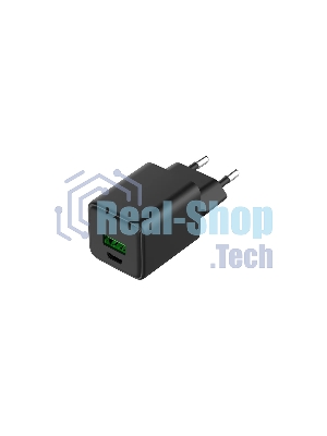 Сетевое зарядное устройство Rexant с двумя портами USB-A и Type-C, 30Вт GaN