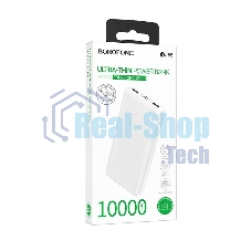 Портативный аккумулятор BOROFONE (6941991111778) BJ55 White - 10000mAh 2USB