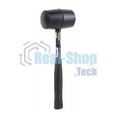 Резиновый молоток со стальной ручкой Deli DL5612 340 грамм, длина 260 мм