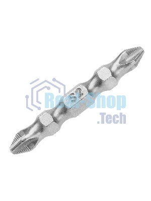 Бита двухстор., PH2-PH2х45мм, сталь S2, 10шт. Gross