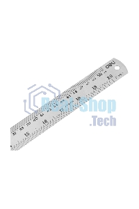 Линейка стальная Deli DL8050Y 500мм нержавеющая сталь