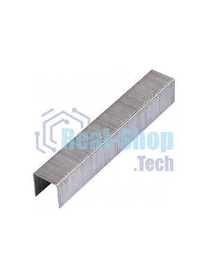 Скобы для степлера KRAFTOOL 22 мм, плоские, тип 53F, 5000 шт