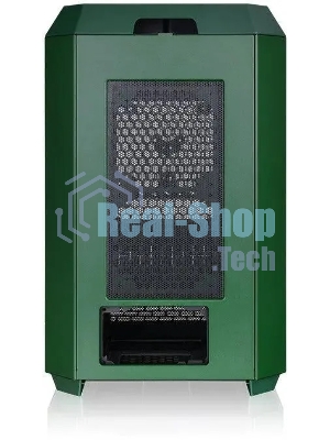 Компьютерный корпус Thermaltake The Tower 300 Racing Green зеленый без БП miniITX 8x120мм 6x140мм 2xUSB 3.0 audio bott PSU