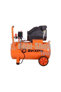 Компрессор винтовой Вихрь КП-195/24 безмасляный 195л/мин 24л 1100Вт оранжевый/черный 74/3/20