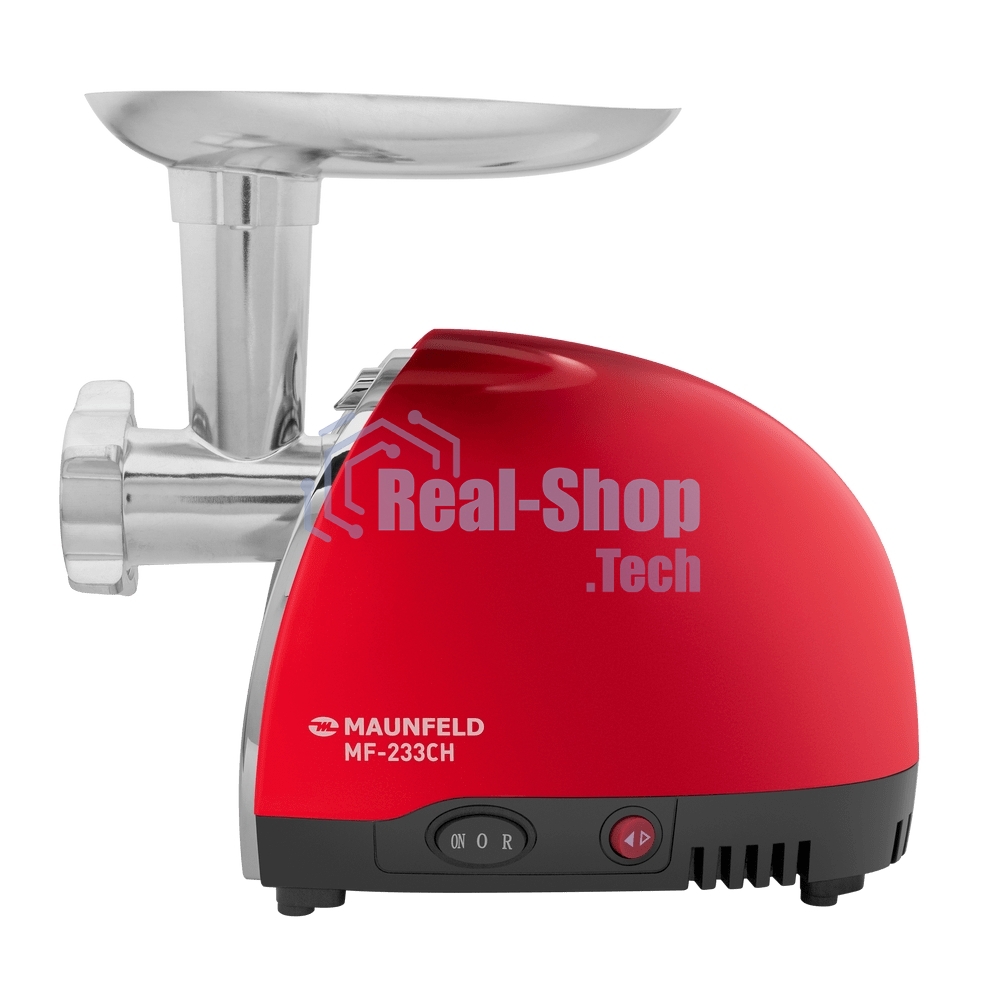 Мясорубка электрическая Maunfeld MF-233CH красный, 1360 Вт