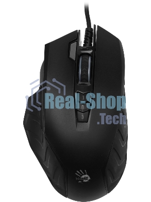 Мышь проводная A4Tech Bloody J95s черный, 8000 dpi, USB, кнопки - 9