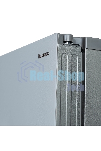 Холодильник Бирюса SBS 541 TWG текстурированное белое стекло двухкамерный 343/198 л морозилка слева, NoFrost, Side-by-side