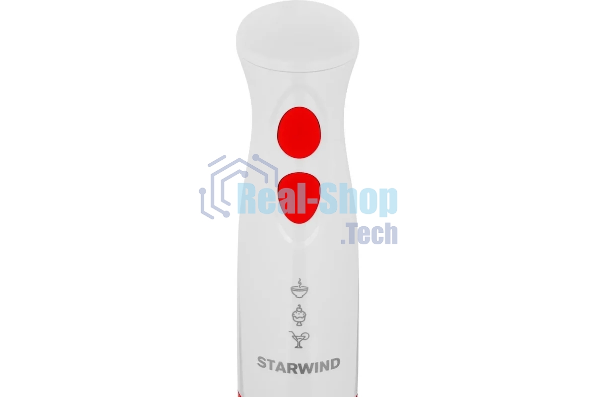 Блендер погружной Starwind SBP2242 500Вт белый/оранжевый