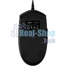 Мышь проводная Acer Nitro OMW400 черный, 6400 dpi, USB, кнопки - 6