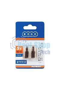 Бита EDGE by PATRIOT T20, сталь S2, длина 25 мм, 2шт в блистере