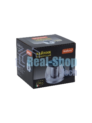 Чайник заварочный MALLONY Decotto-AS-750 из жаропрочного стекла, 750 мл