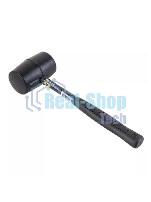 Резиновый молоток со стальной ручкой Deli DL5612 340 грамм, длина 260 мм