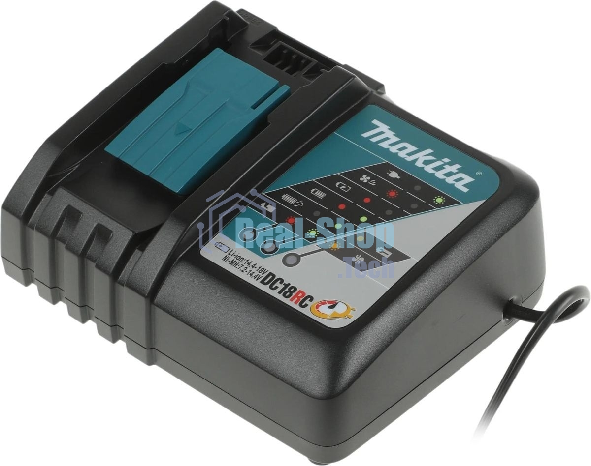 Дрель-шуруповерт Makita DDF453RFE, 18 В, 3 Ач, 42 Нм, щеточный