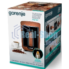 Кофеварка Gorenje ATCM730T медный/черный, исп. кофе - молотый, 0.27 л, 730 Вт.